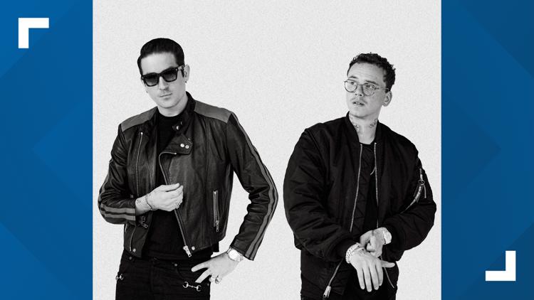 Logic, G-Eazy performing in downtown Indianapolis on 'Endless