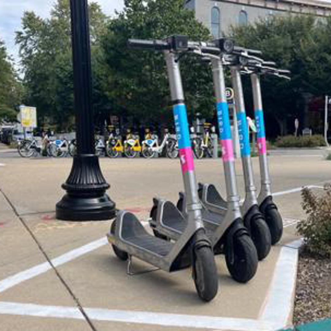 Timetabling Programs Indianapolis launches pilot program for e-scooter parking | wthr.com