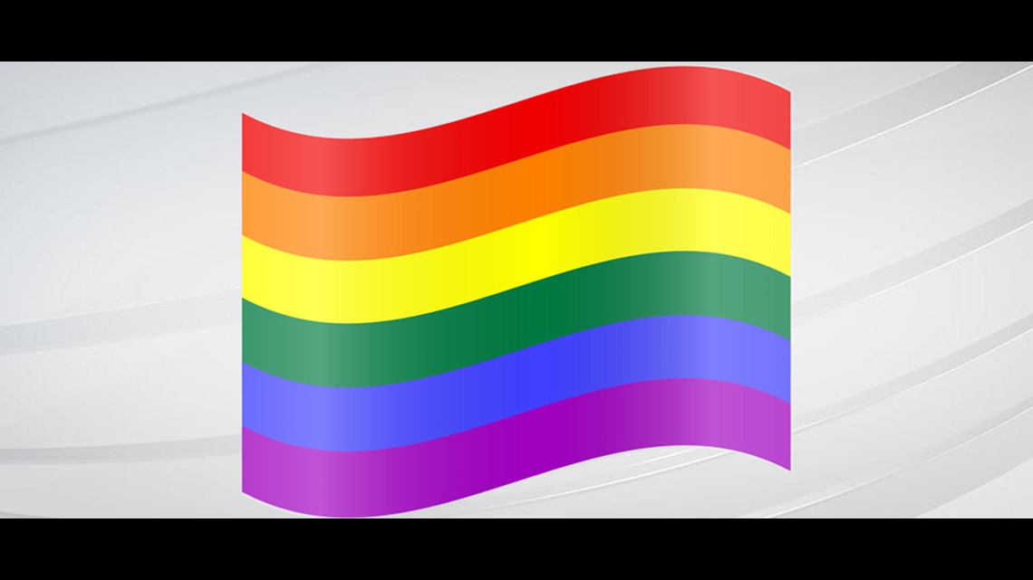 burning gay flag emoji