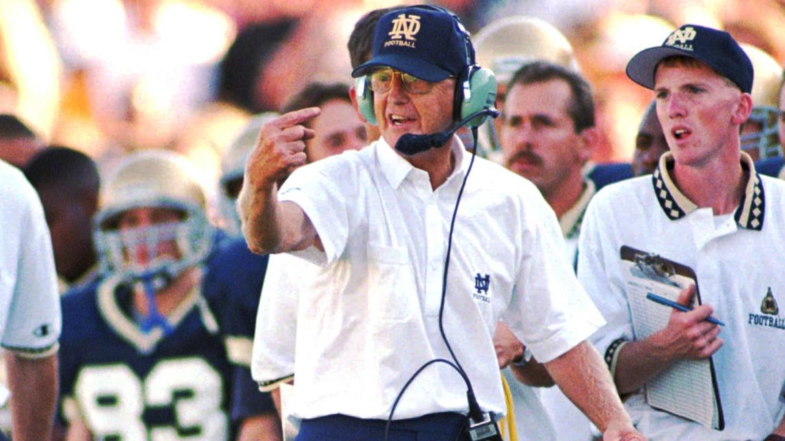 Reports: Legendary Notre Dame football head coach Lou Holtz enters
