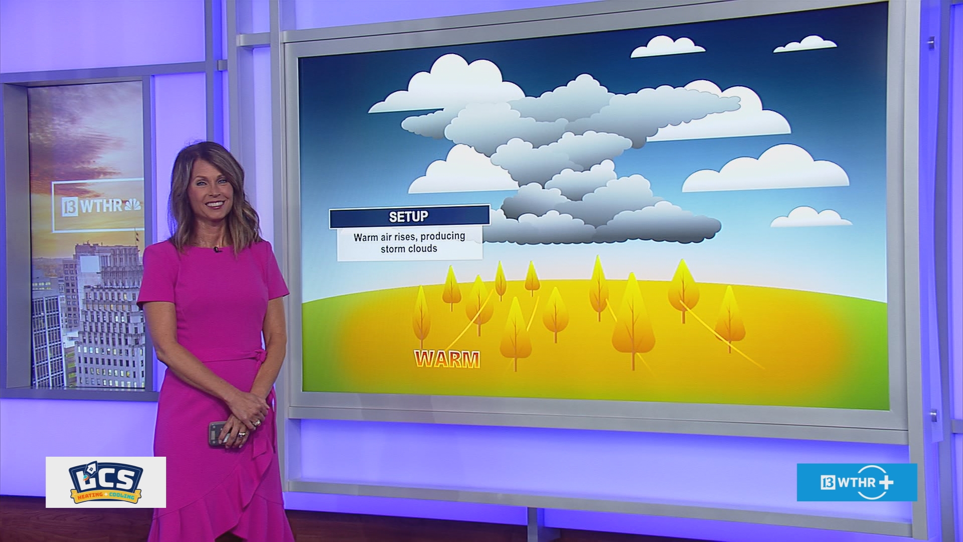 13Weather meteorologist Angela Buchman goes over the safety tips involving lightning.