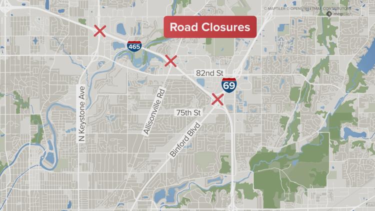 ところ Traffic pattern changing through Clear Path 465 construction