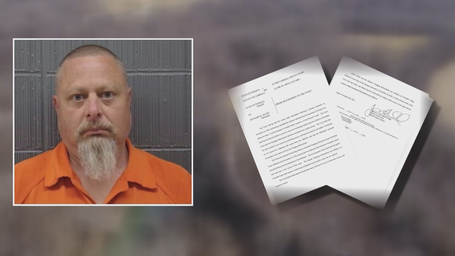 The Richard Allen probable cause has been released and we get a look at the reasons why police arrested a Carroll County man in connection with the Delphi murders.