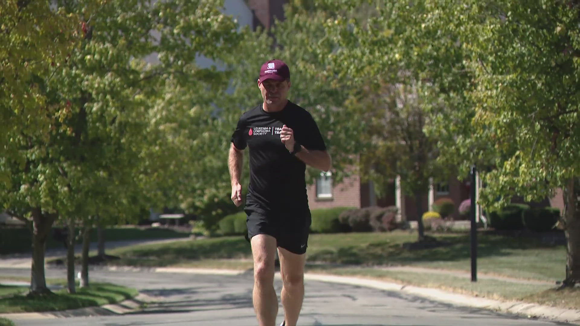 Chuck Myers is taking on the "Six Abbott World Marathons" to raise money for others, inspiring Indiana.