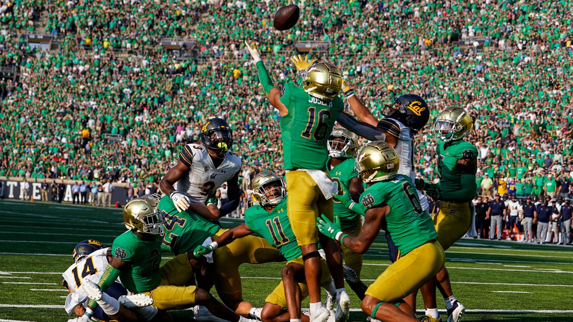 Notre Dame football vs Cal: Things to watch on defense in 2022 Week 3