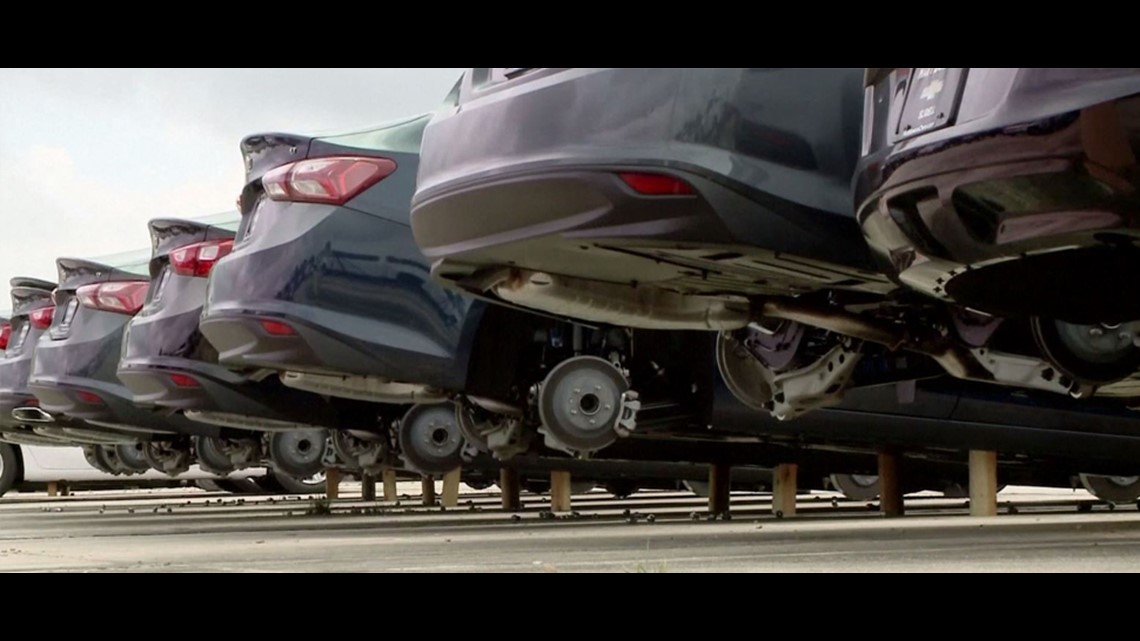 Car tire theft leaves dealership feeling flat