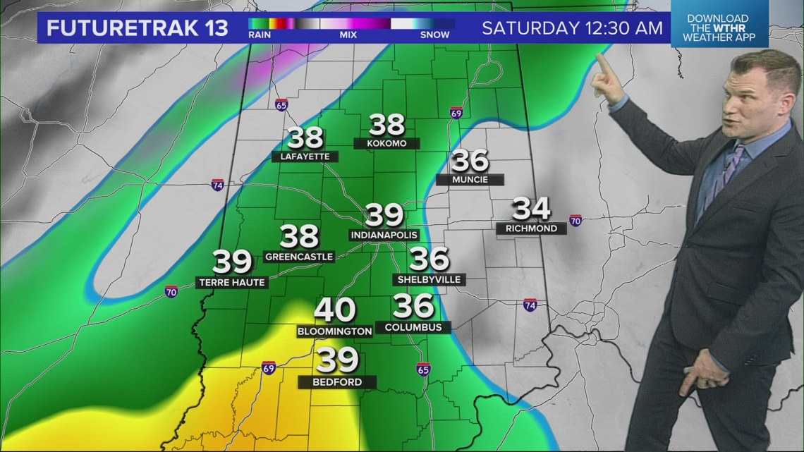 Live Doppler 13 Forecast | 4:30 p.m. update, Jan. 16, 2025 | wthr.com