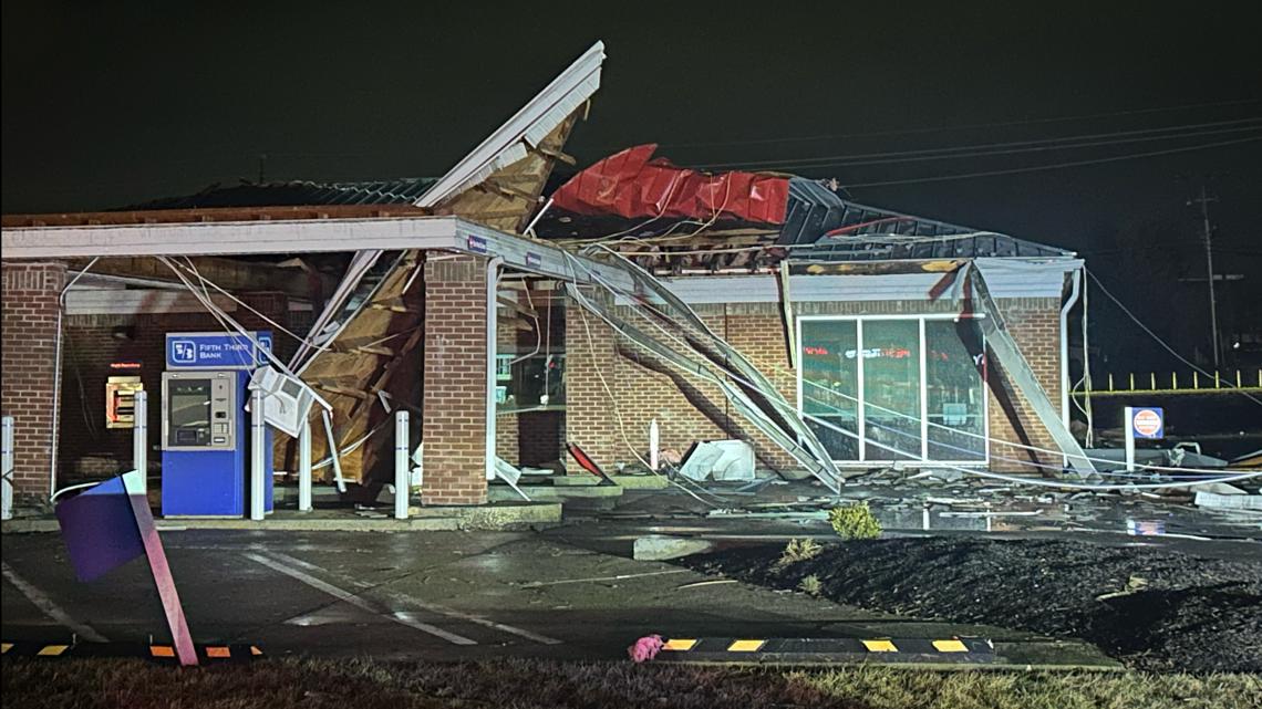 Severe storms leave trail of damage across central Indiana | Live Weather Updates