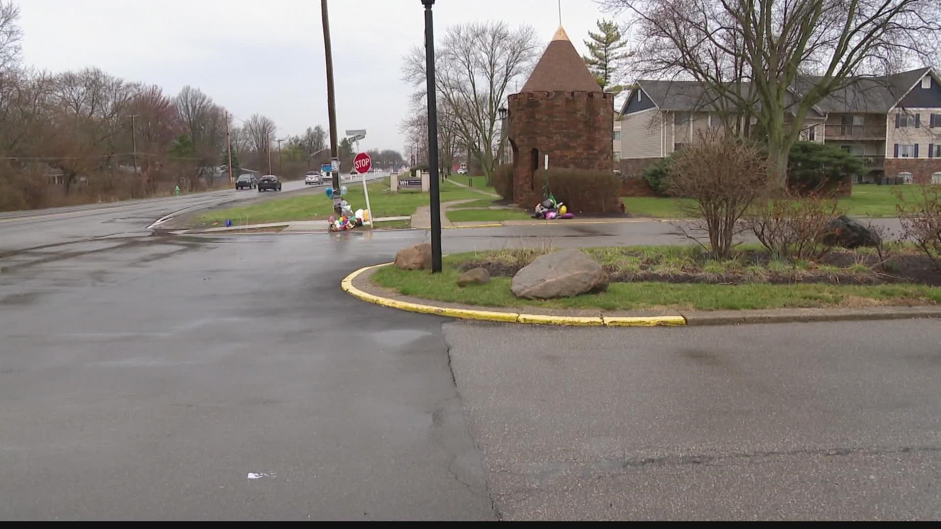 Parents want a school bus stop moved away from a busy street after a child was killed last week.