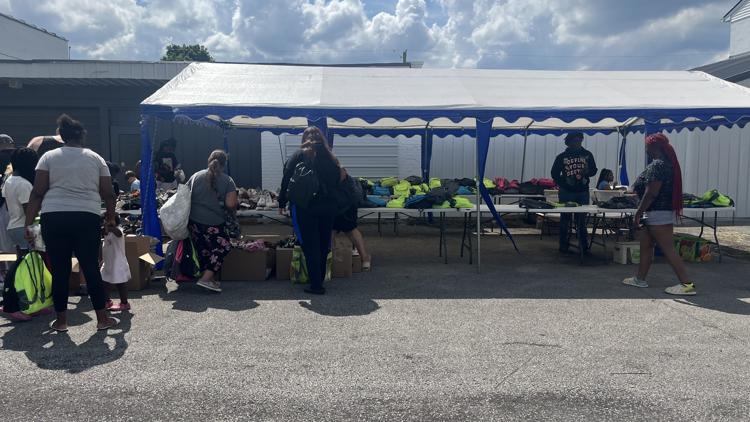 Back-to-school events across Indianapolis help hundreds of families