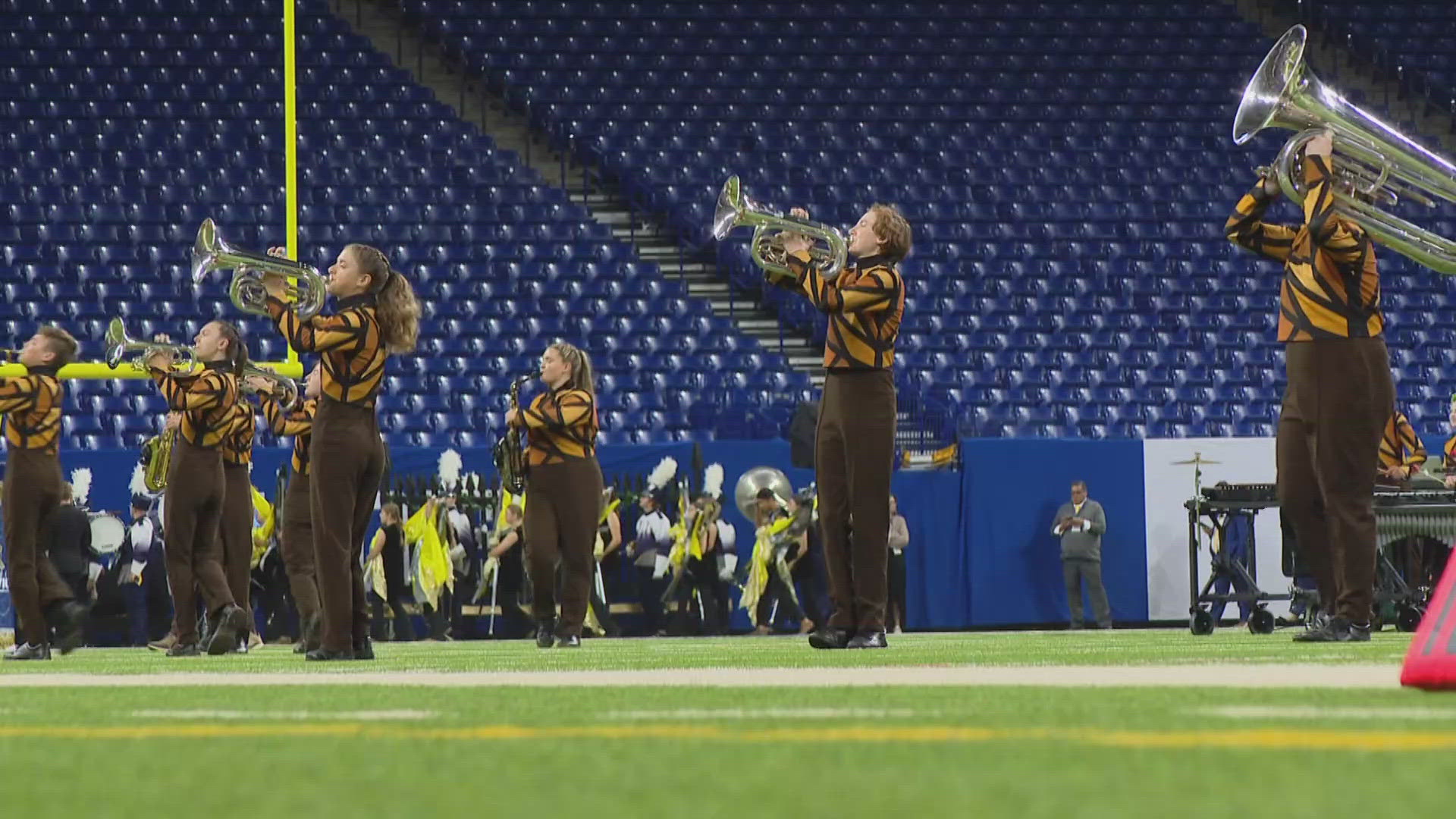 ISSMA Marching Band State Finals return to Lucas Oil Stadium