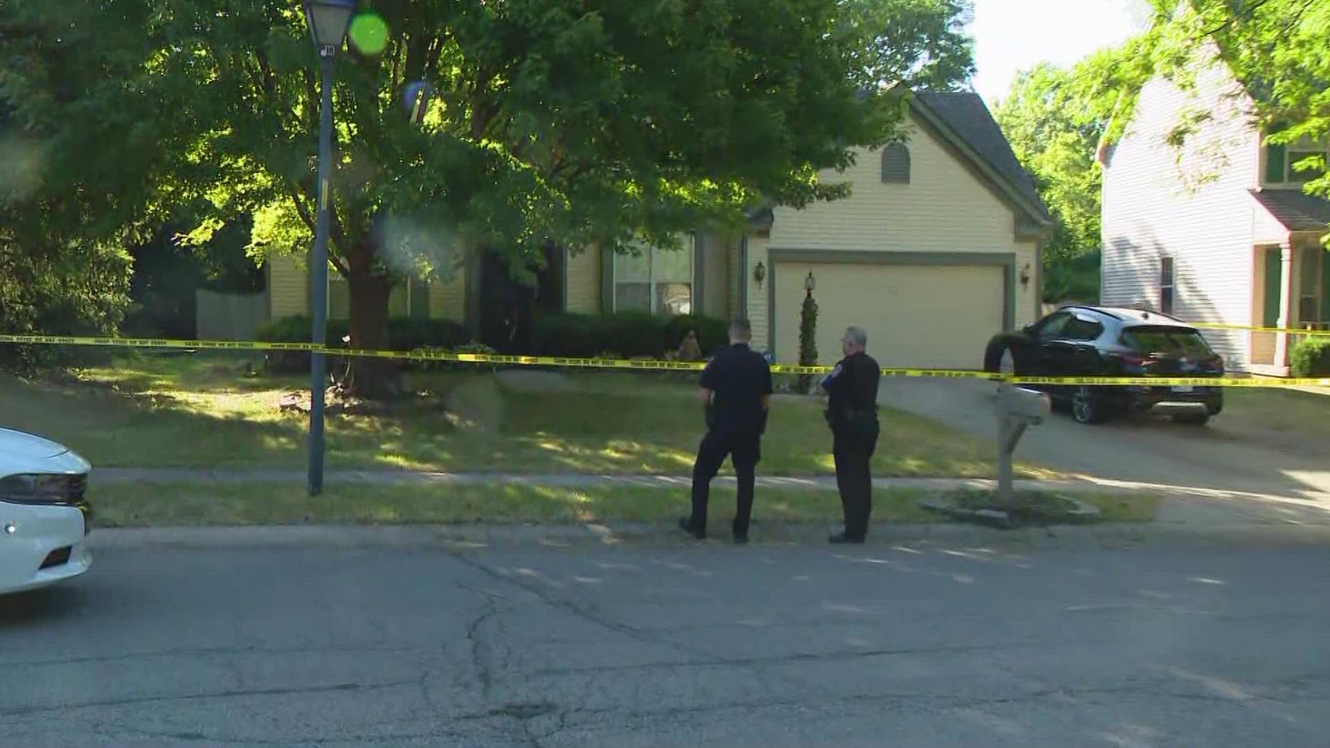 Police were called to a home on Bretton Wood Drive Sunday morning and found the victim shot.