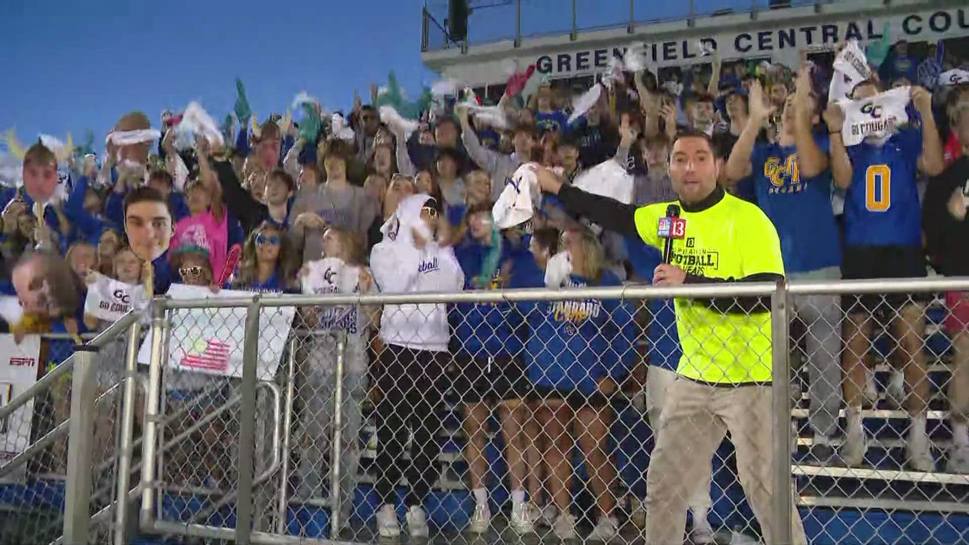 Dominic Miranda reports live from Greenfield-Central High School.