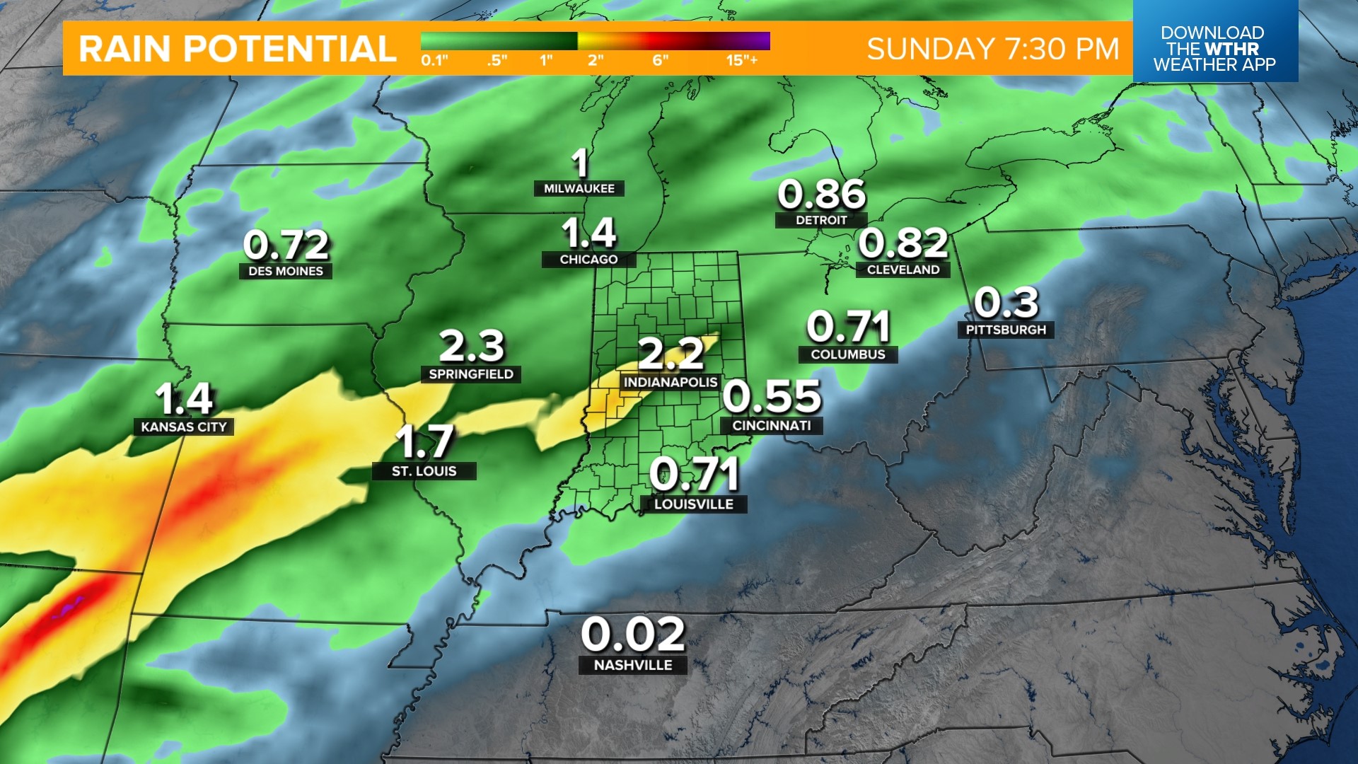 Warm to wet pattern in central Indiana WTHR Weather Blog