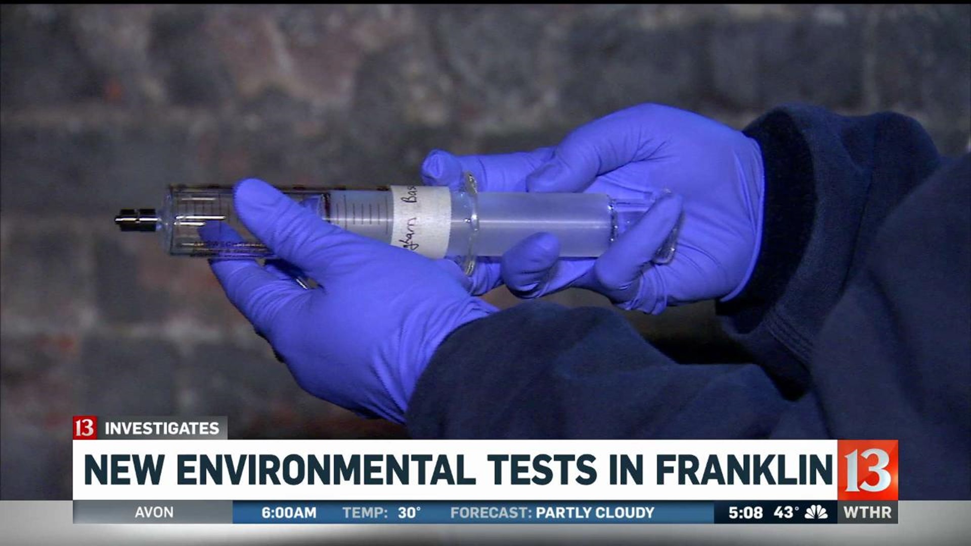 New environmental tests in Franklin