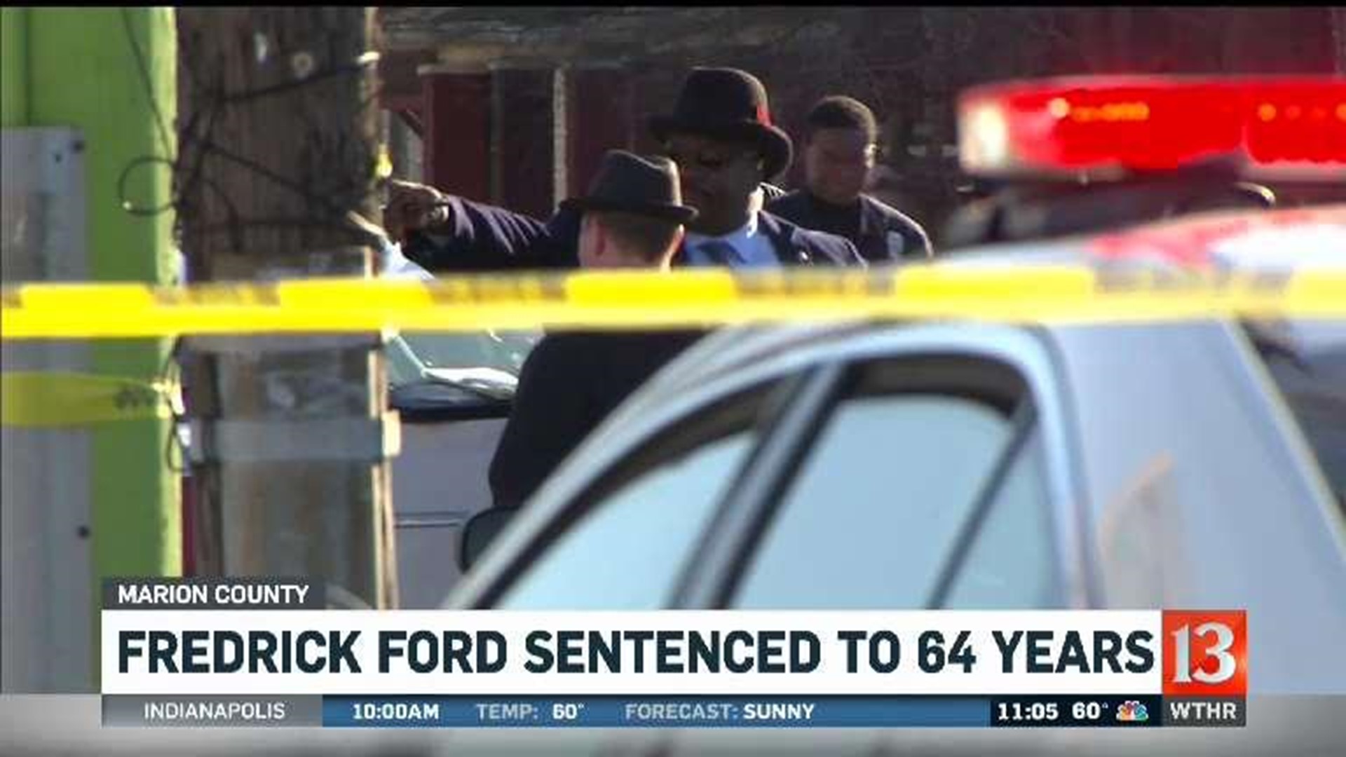 Ford sentenced in murder