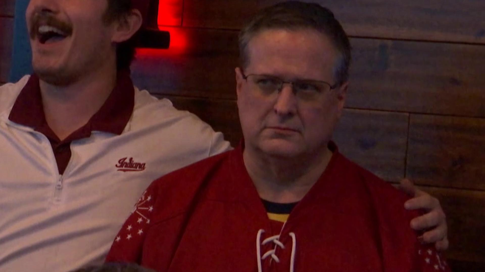 IU fans hold Curt Cignetti look-alike contest at the District Tap in ...
