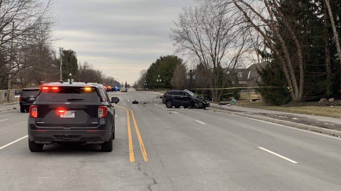 1 dead, 3 hurt in crash in Fishers
