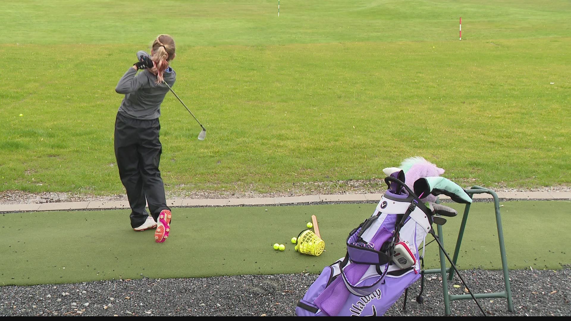 A 10-year-old's love of golf is leading to a larger conversation about gender equality.
