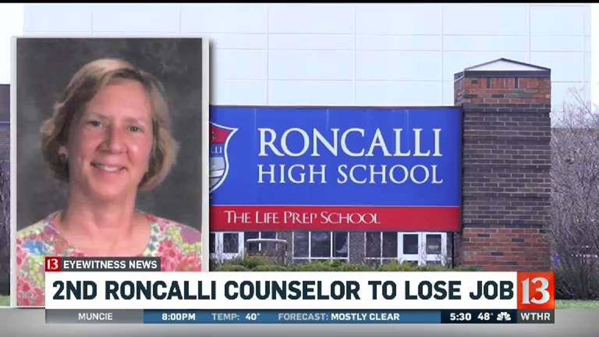 2nd Roncalli counselor to lose job