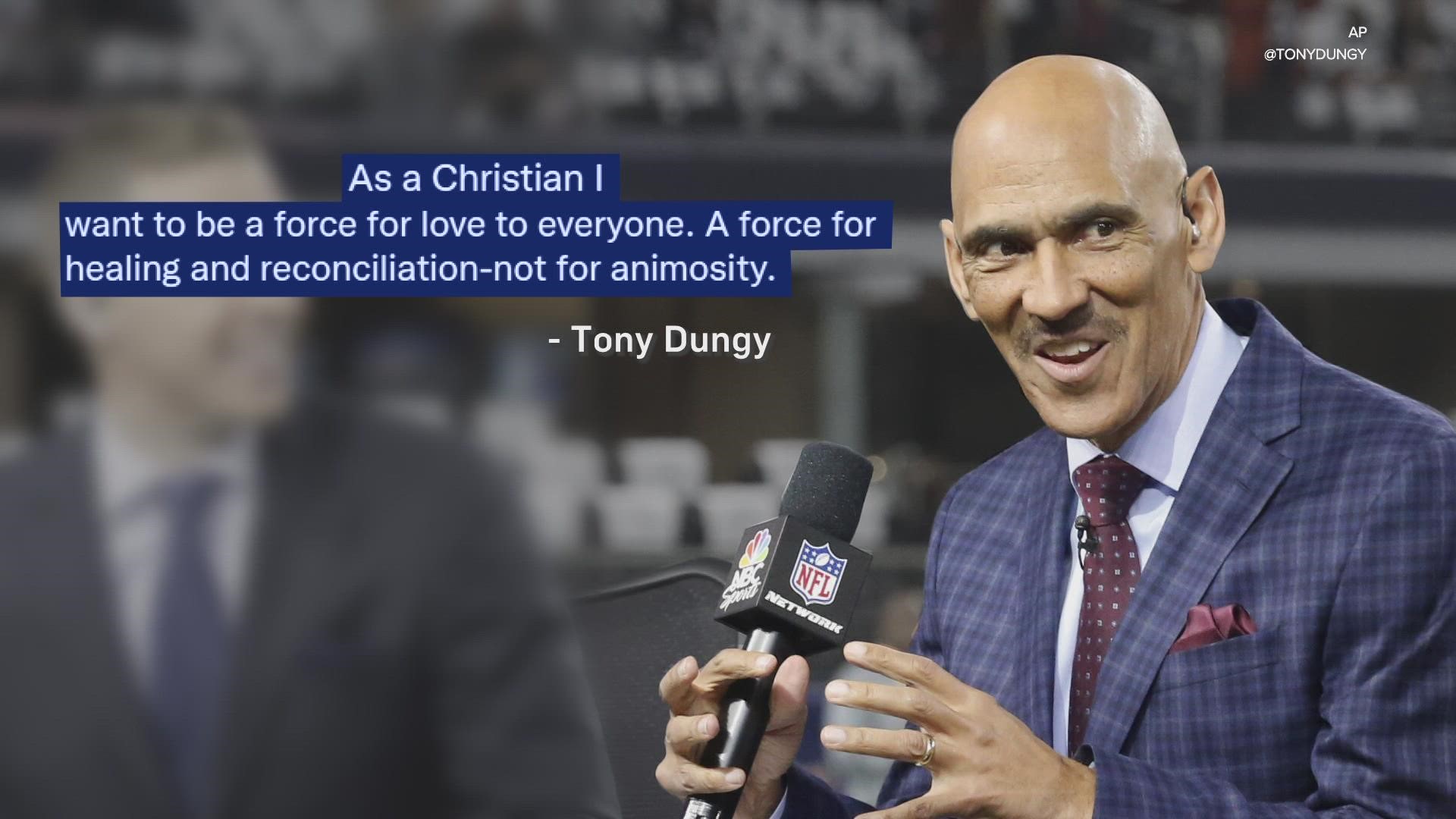 Tony Dungy apologizes for now-deleted tweet