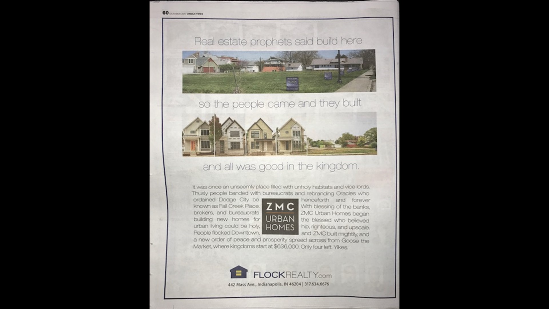 Real estate agent apologizes for controversial advertisement