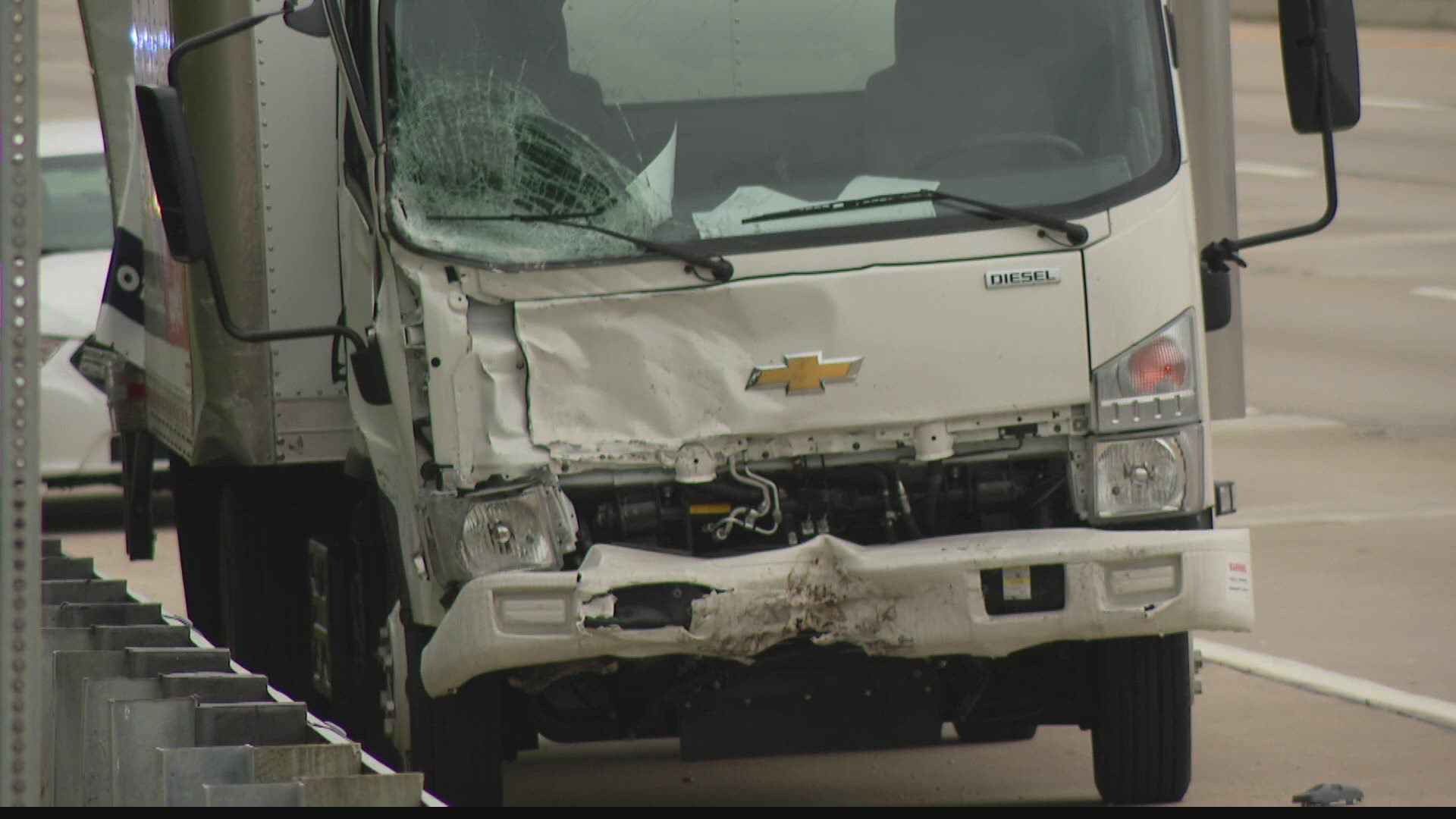 A man driving a stolen box truck led police on a violent chase across Indianapolis Wednesday.