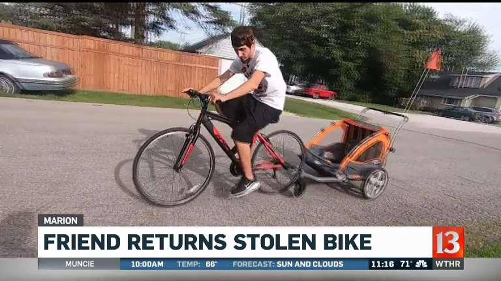 Stolen bike recovered