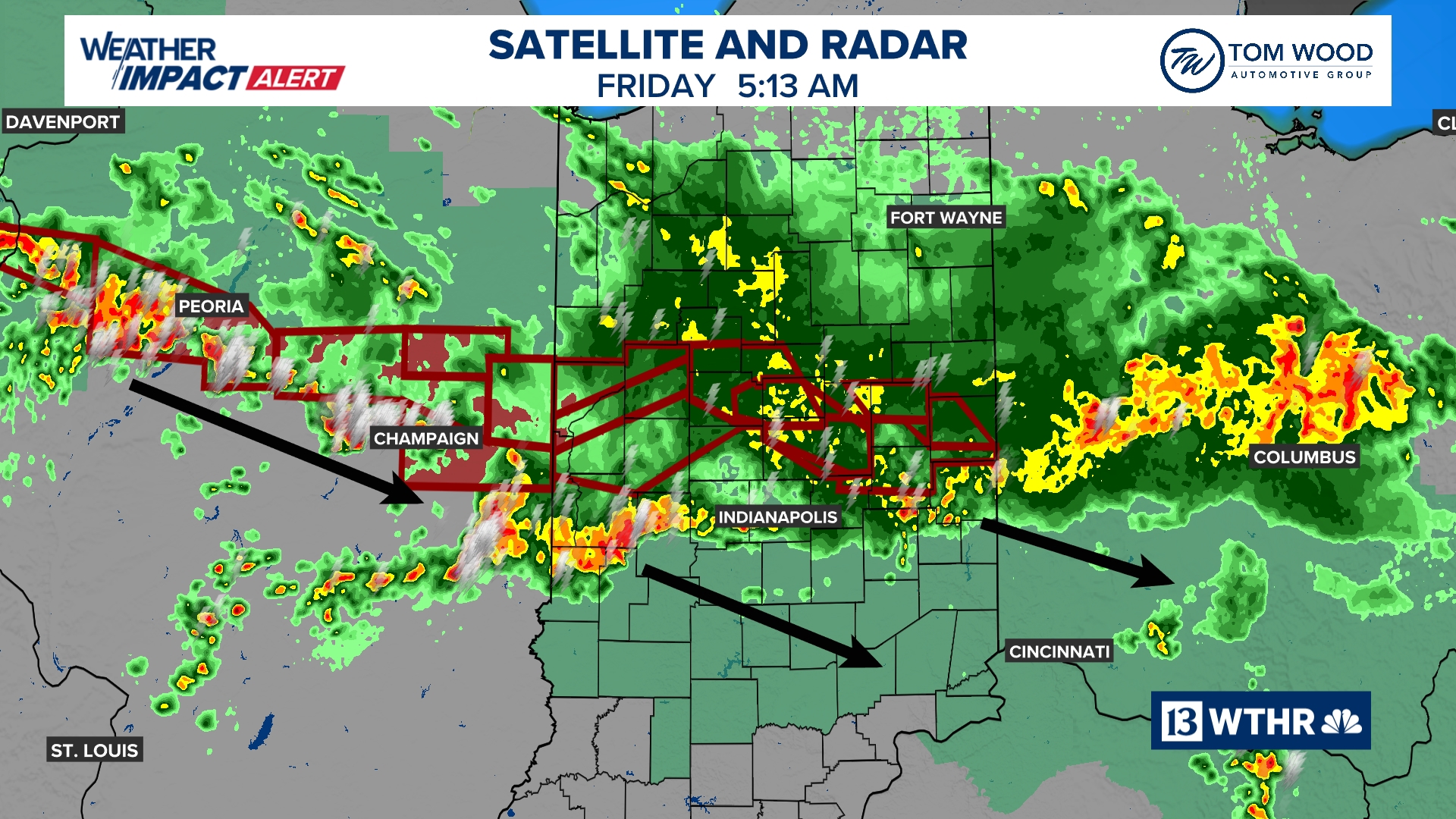 Weather Impact Alert: Flash Flooding In Parts Of Central Indiana | wthr.com