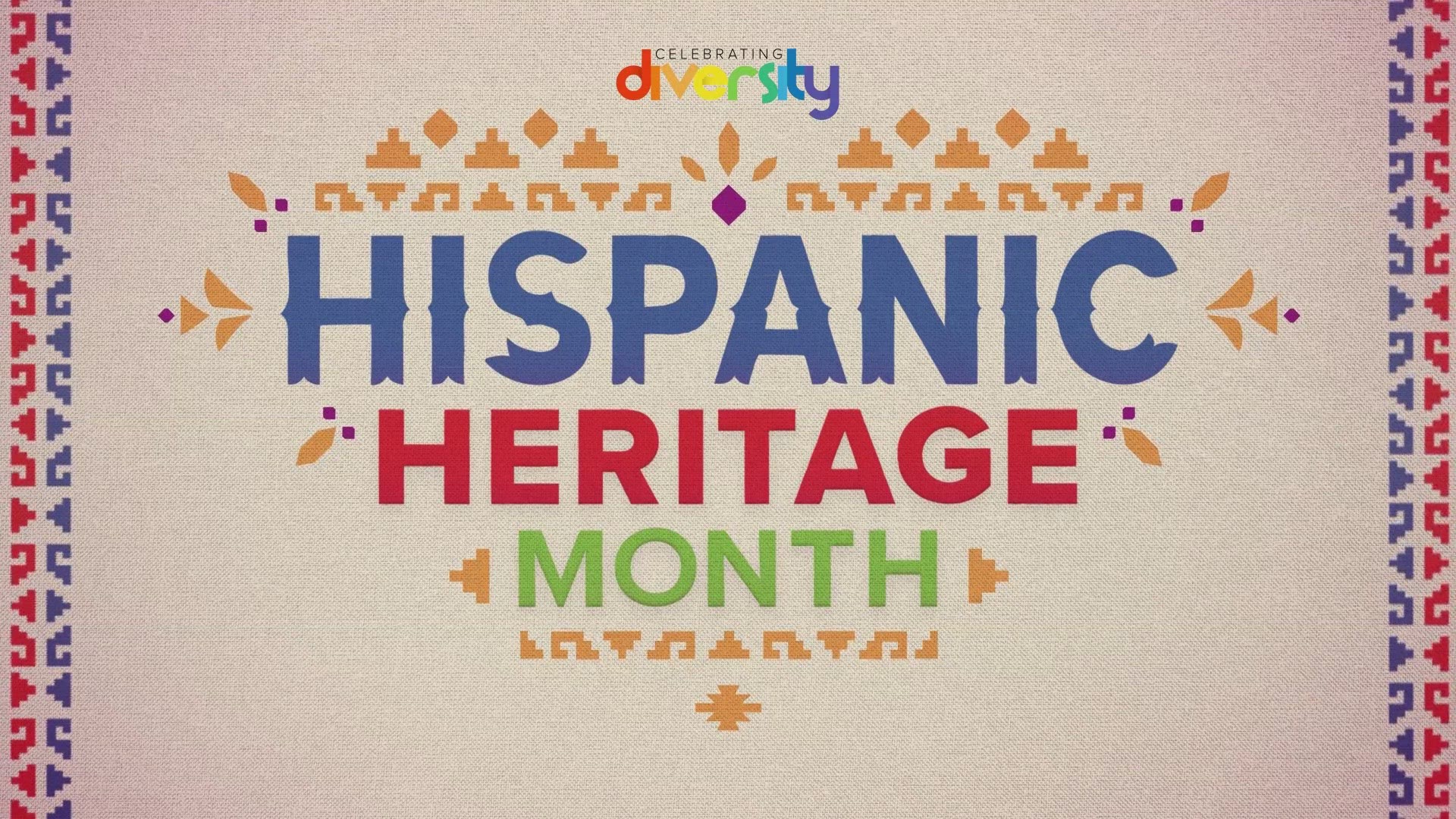 Hispanic Heritage month is celebrated through Oct. 15.