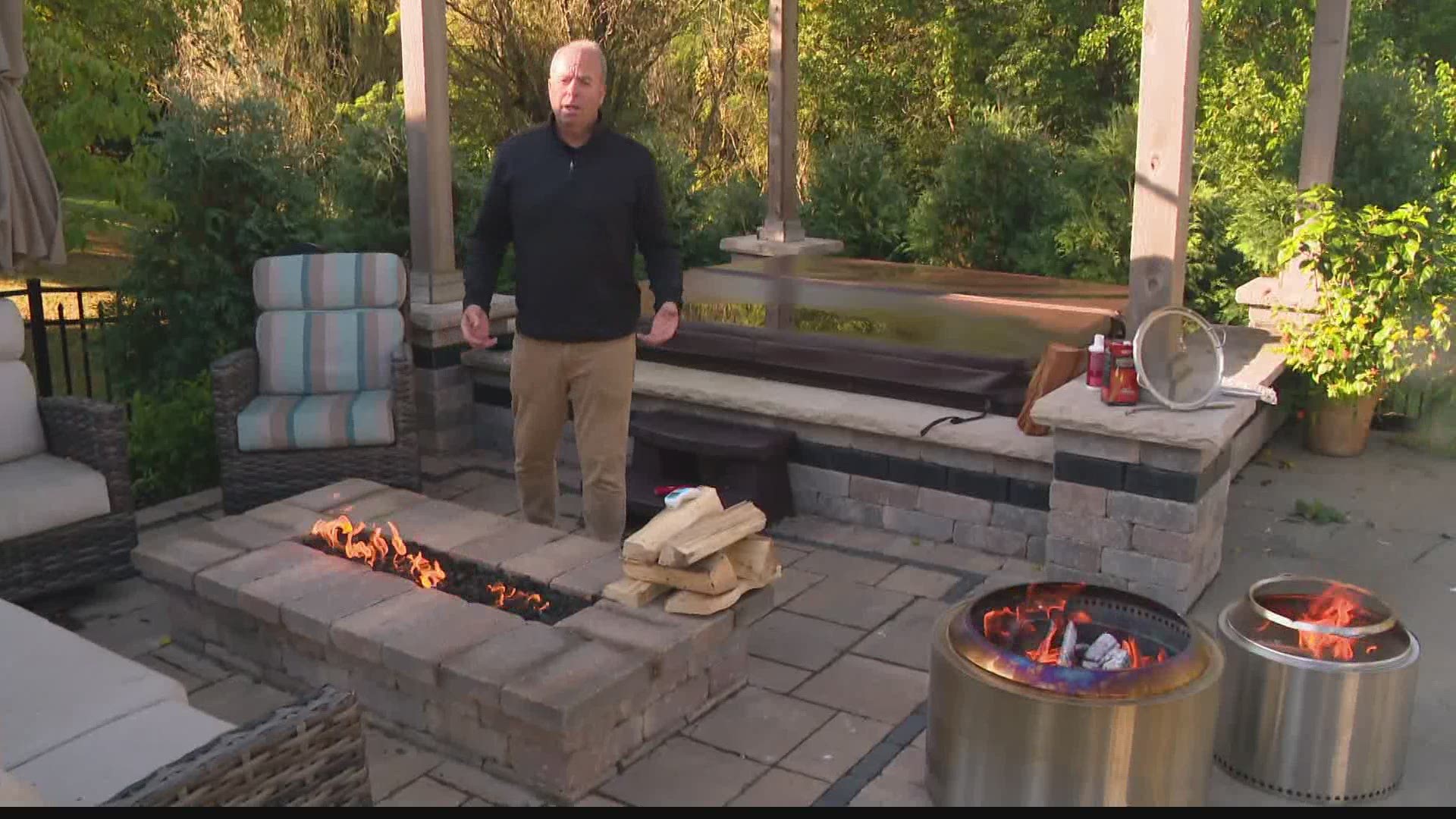 Fire pits help you extend outdoor time later into fall, and Pat shares what to consider if you're buying or building one.