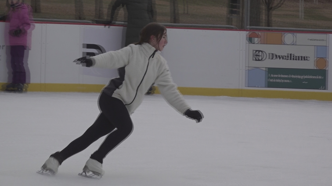 Local Hoosier figure skaters showcase talents inspired by Olympians headed to Italy