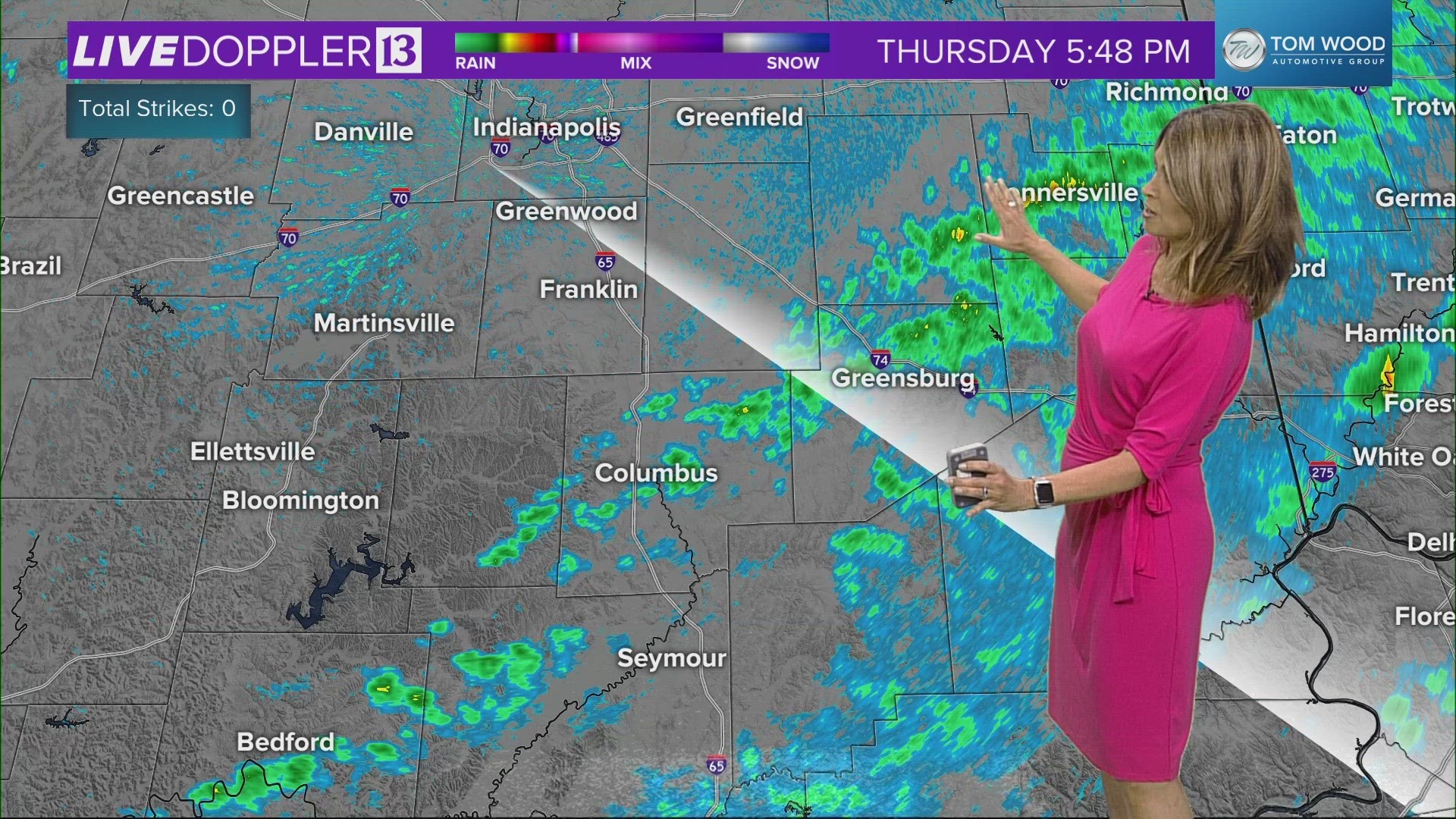 13News meteorologist Angela Buchman details evening storms and the Friday forecast.