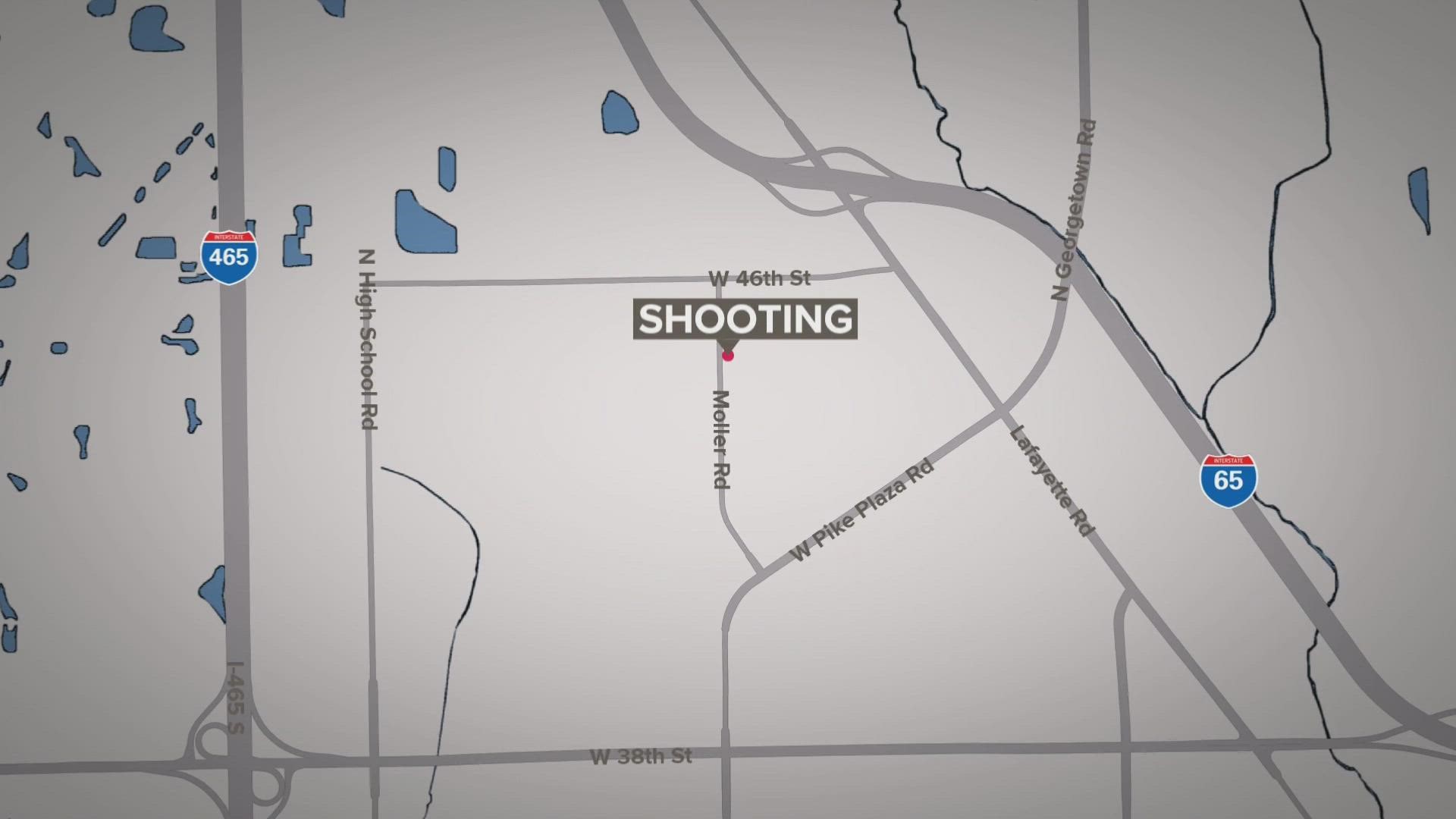IMPD was called to investigate a person shot around 1 a.m. Saturday in the 4400 block of Fullwood Court.