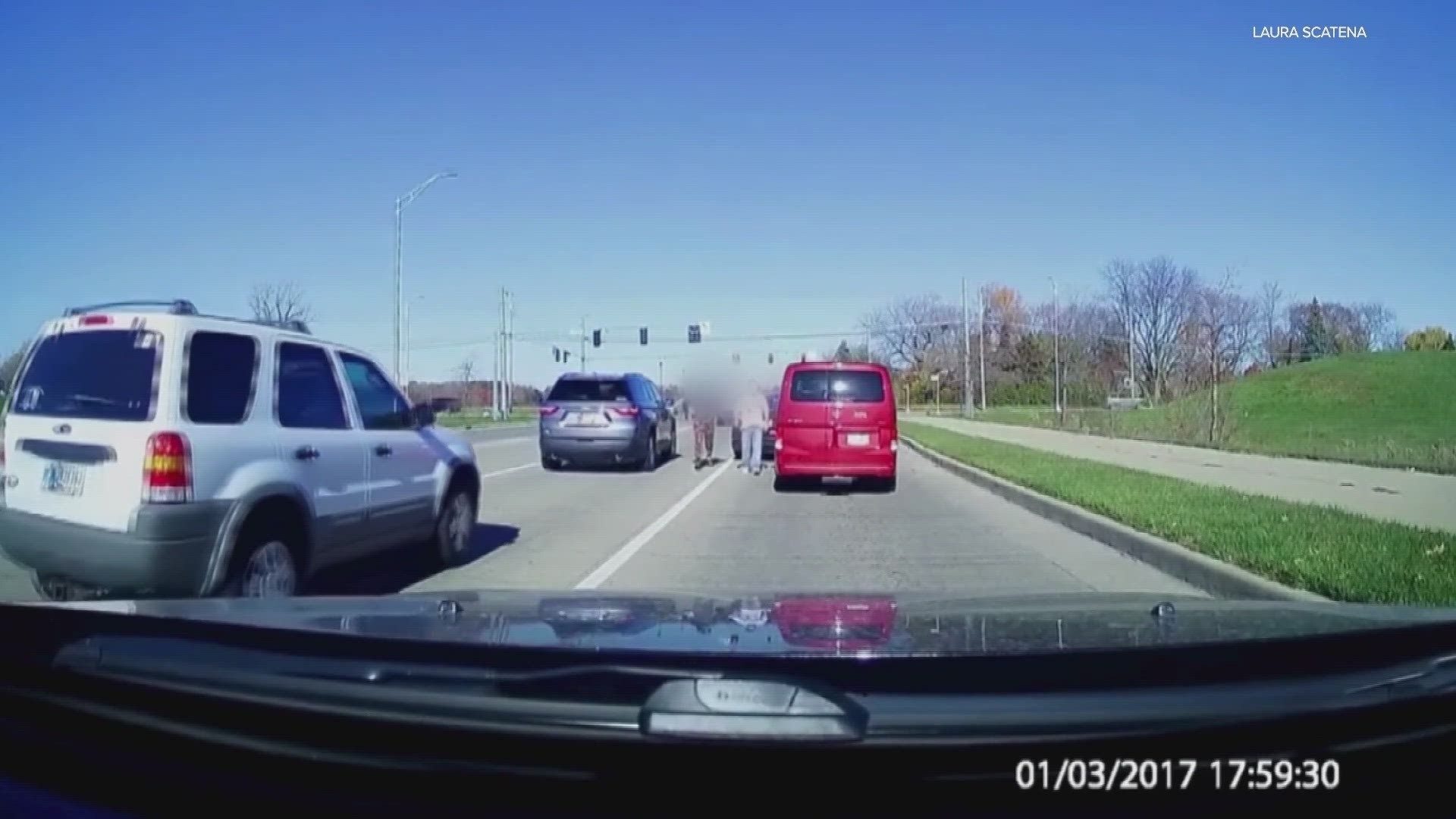 Both drivers face separate charges in the road rage incident.