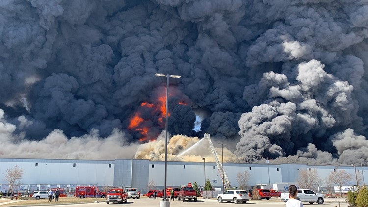 Arson fire at west Las Vegas Walmart causes damage, evacuation