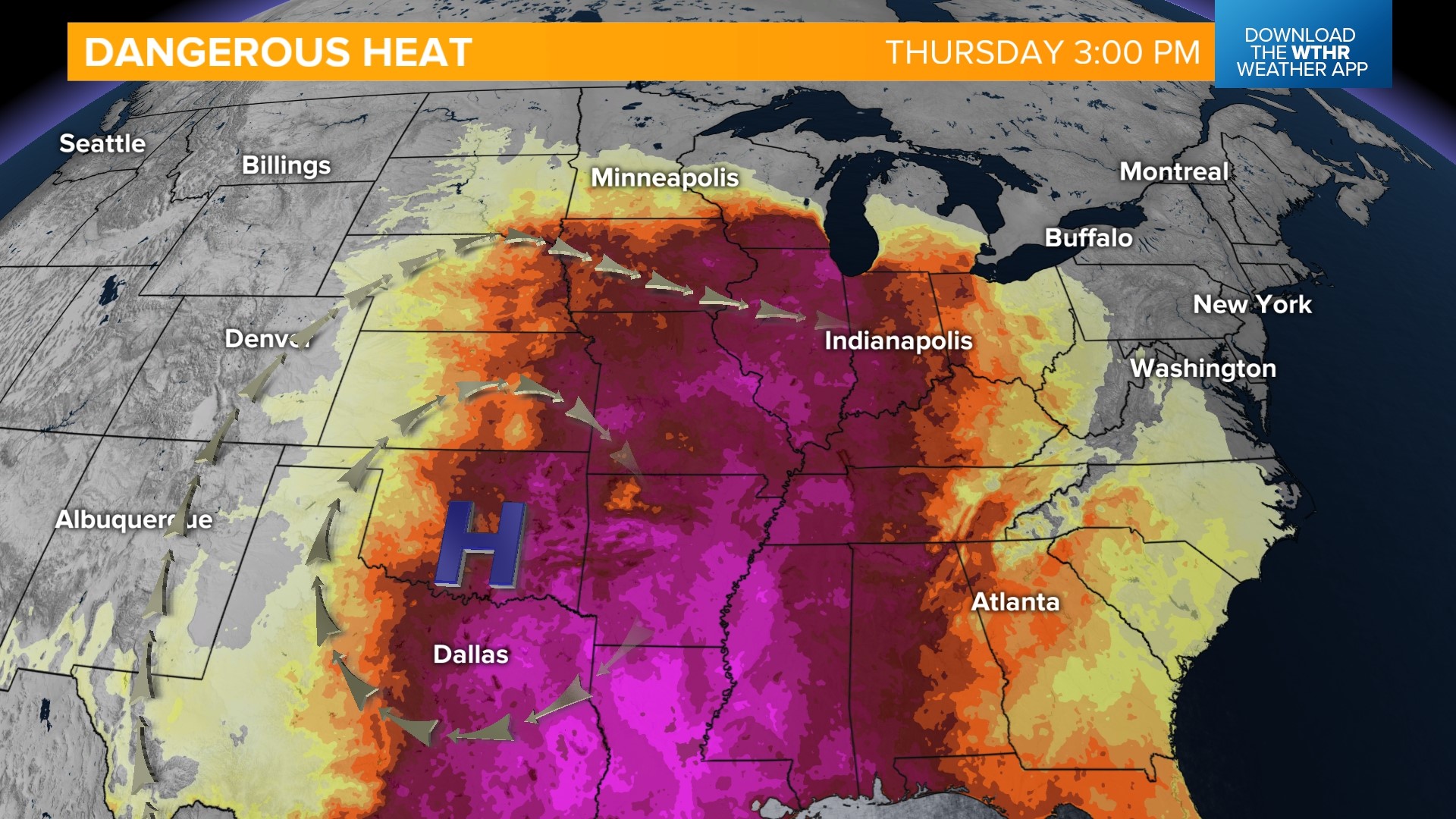 Dangerous Heat Takes Over | WTHR Weather Blog | Wthr.com