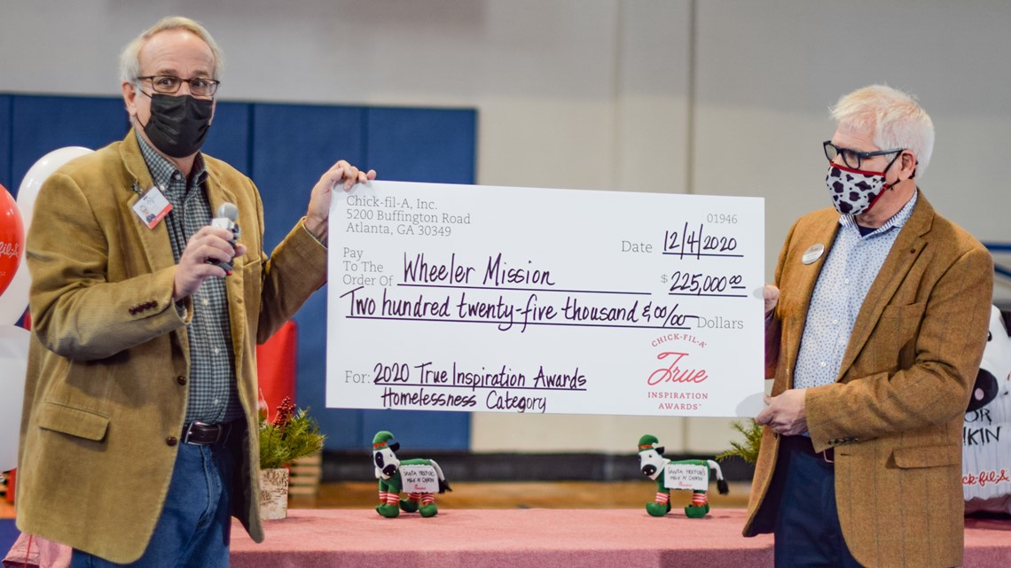 Wheeler Mission wins $225,000 grant from Chick-fil-A awards - Vimarsana News