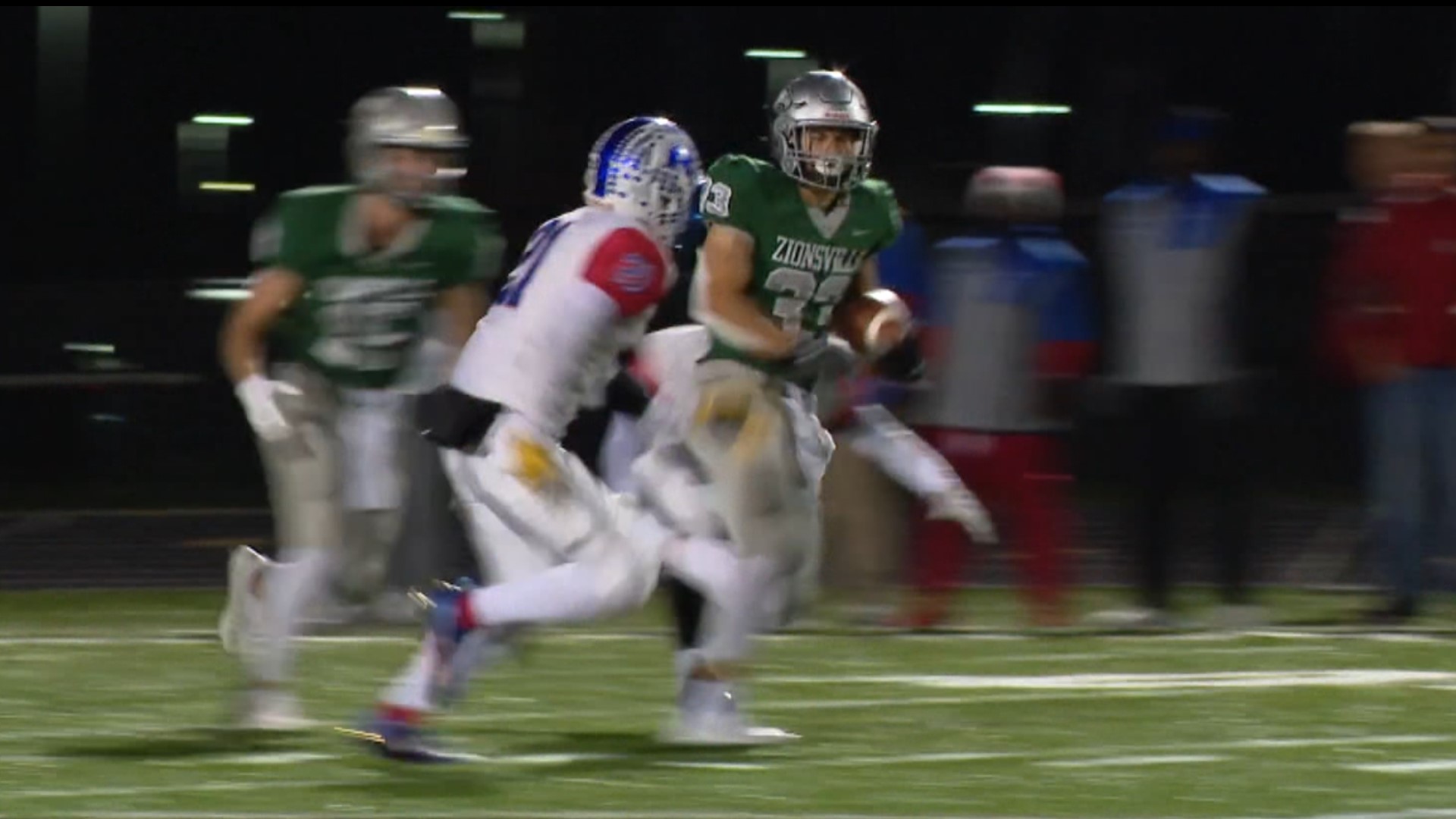Zionsville wins the sectional final Friday night on Operation Football.