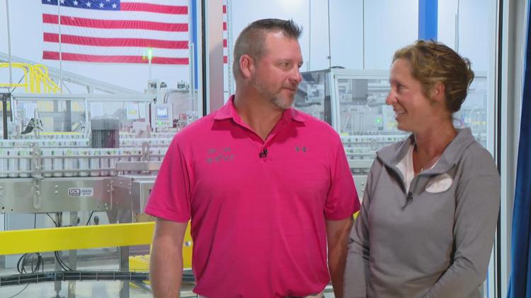 Indiana couple turns 'Mom Water' into big business