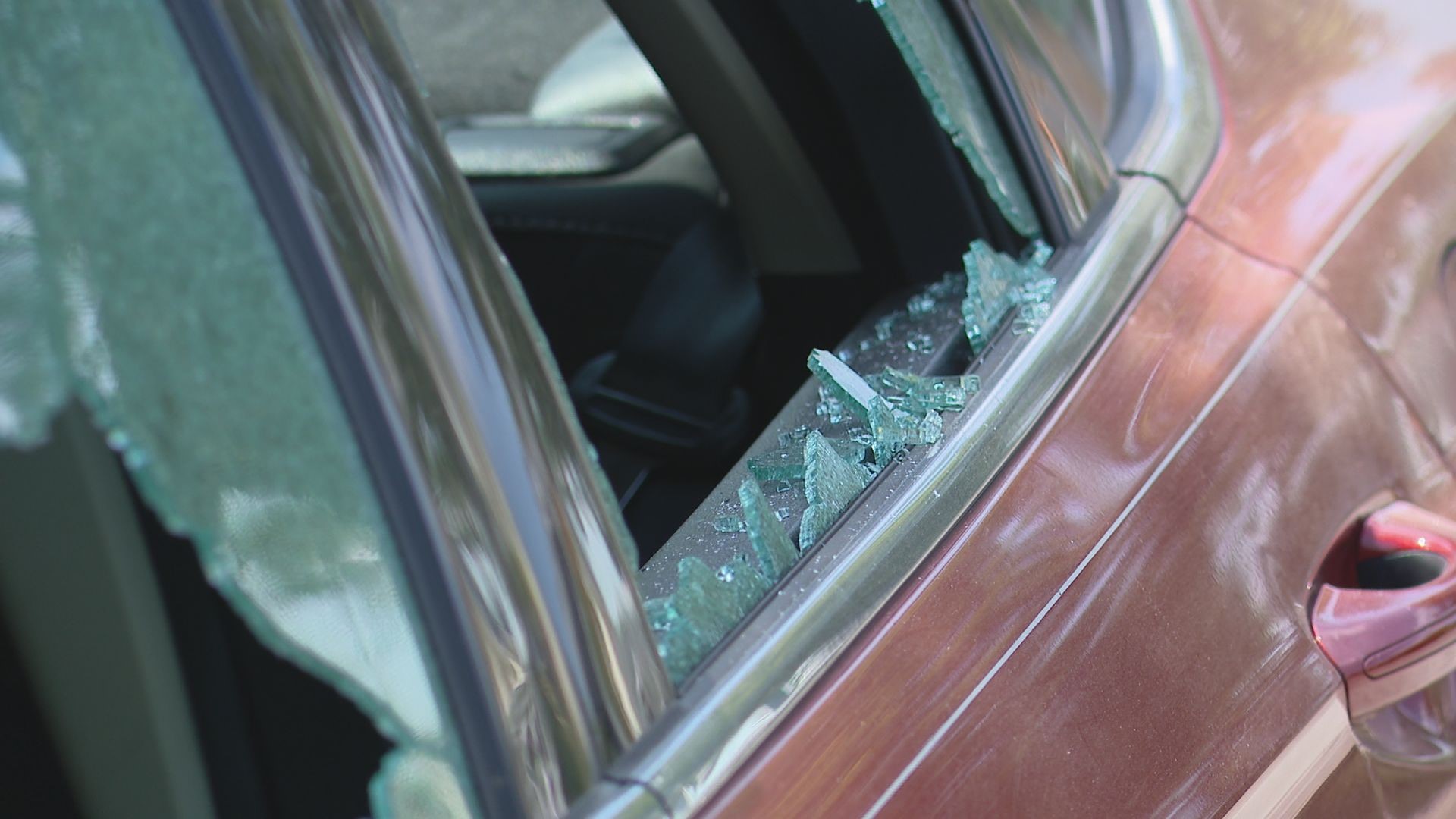 John Doran talked with one man who says someone shooting a pellet gun over the weekend caused thousands of dollars of damage in his Marion County neighborhood.