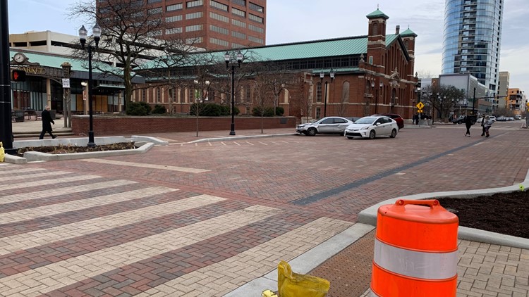 Construction project wraps up on Market Street downtown