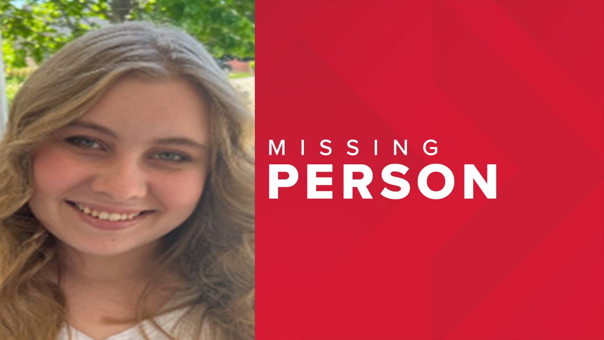 Police said Katherine McCrory was last seen Friday, June 2 in the 7600 block of William Penn Place, near East 82nd Street and Fall Creek Road.