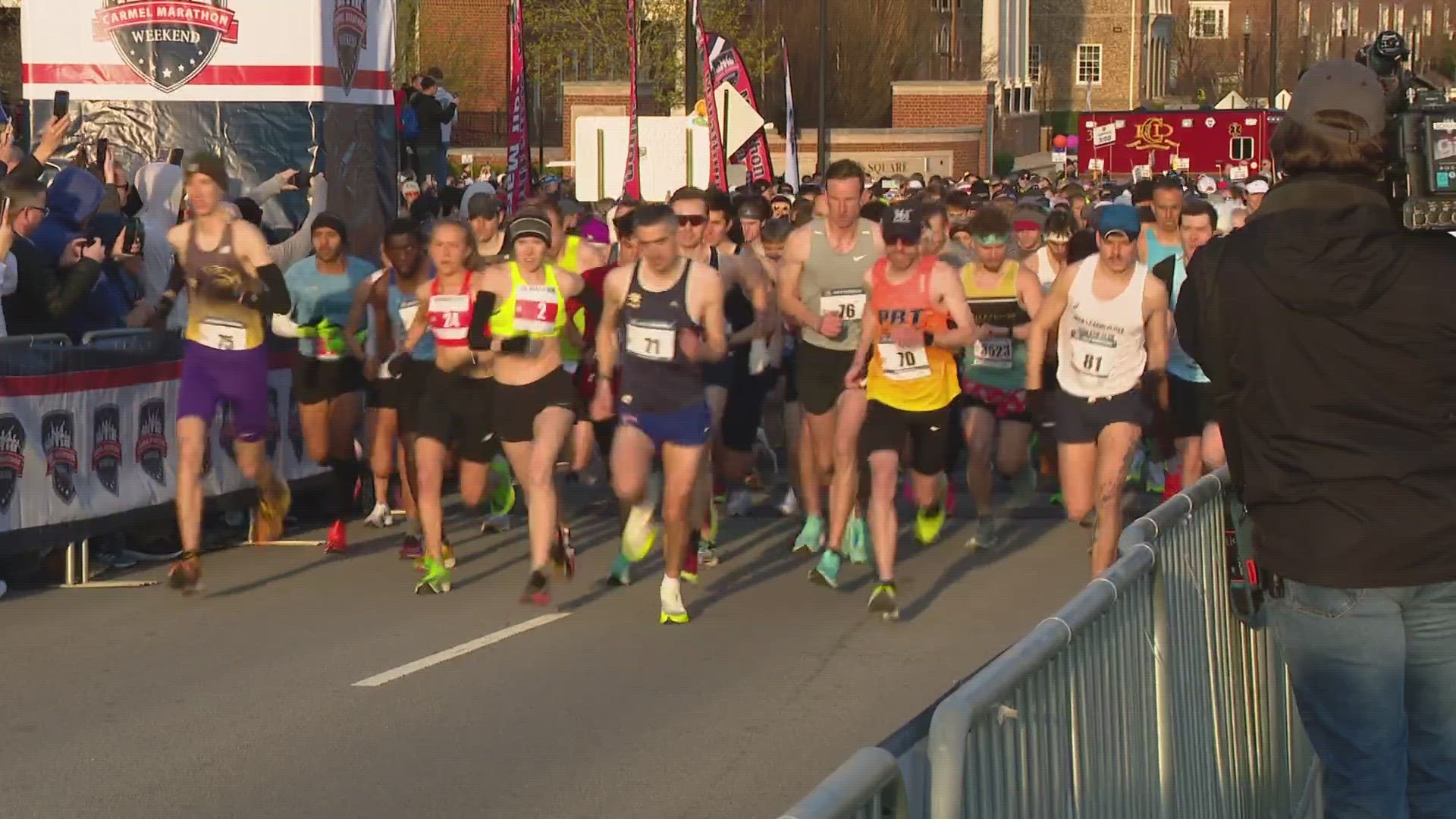 Even though the race is fairly new, it's actually one of the top 25 in the nation to qualify runners for the Boston Marathon.