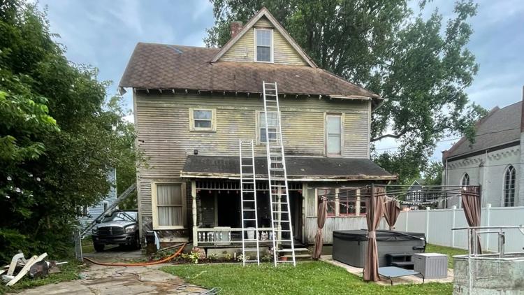 1 injured during Greenfield house fire
