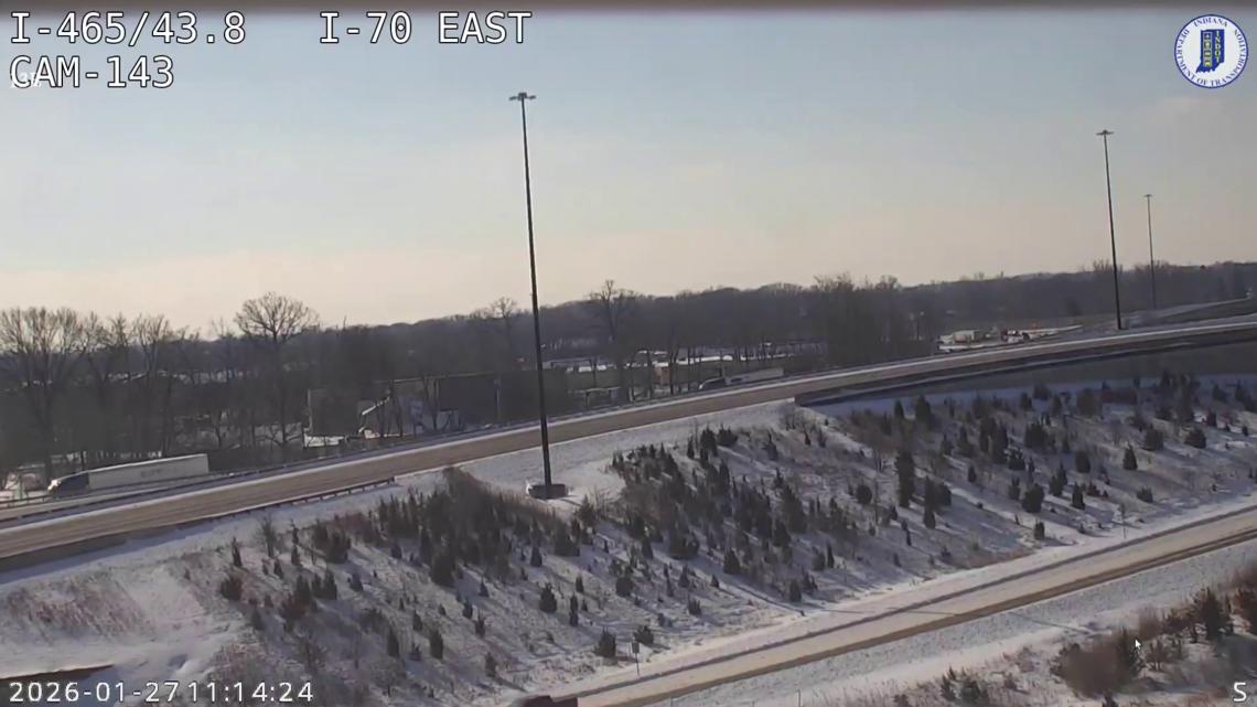 Indiana State Police reopens I-70 westbound at I-465 due following multiple crashes