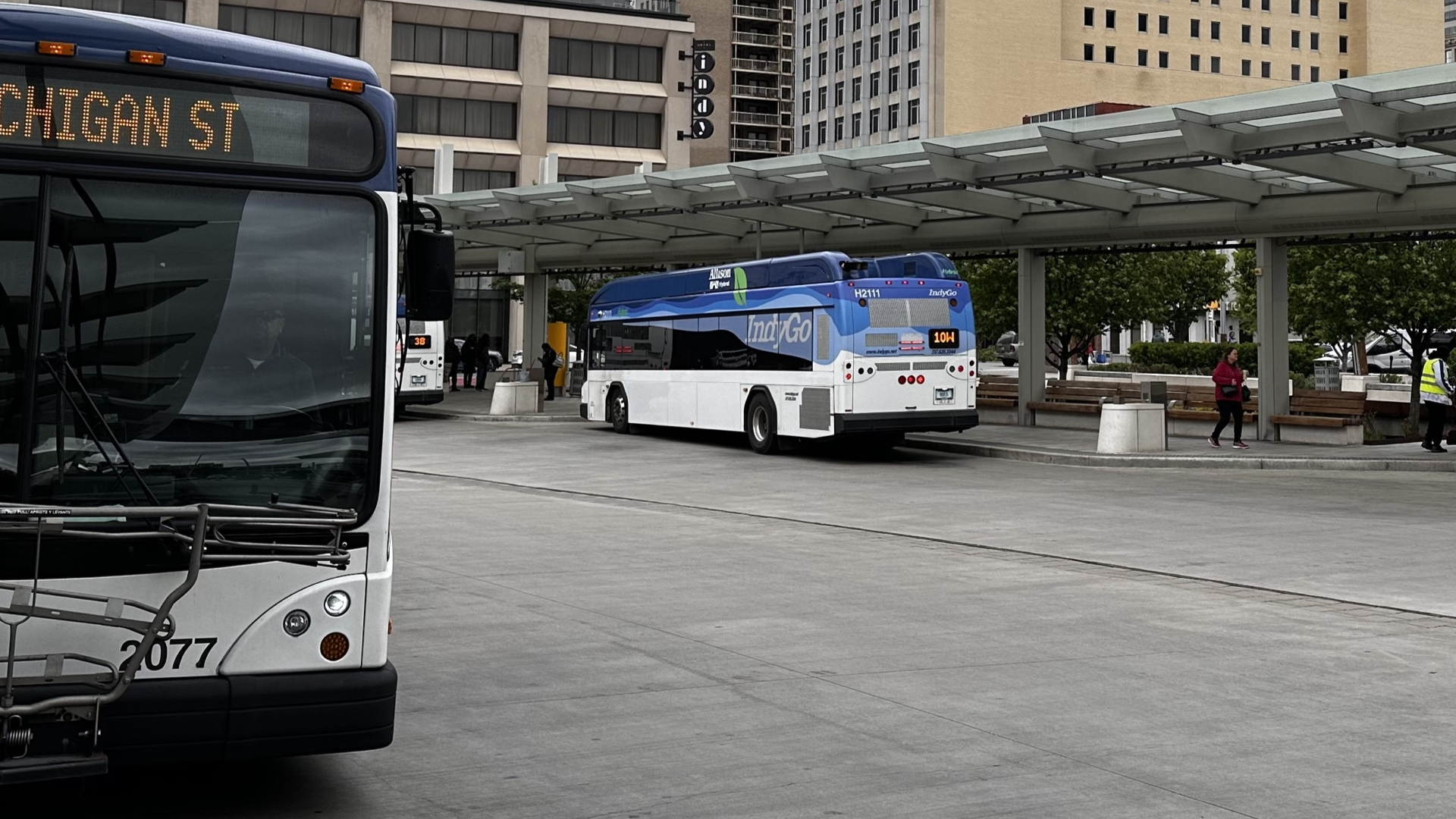 IndyGo will use these funds for "critical infrastructure and safety improvements" along the Historic East section of the Blue Line bus rapid transit corridor.