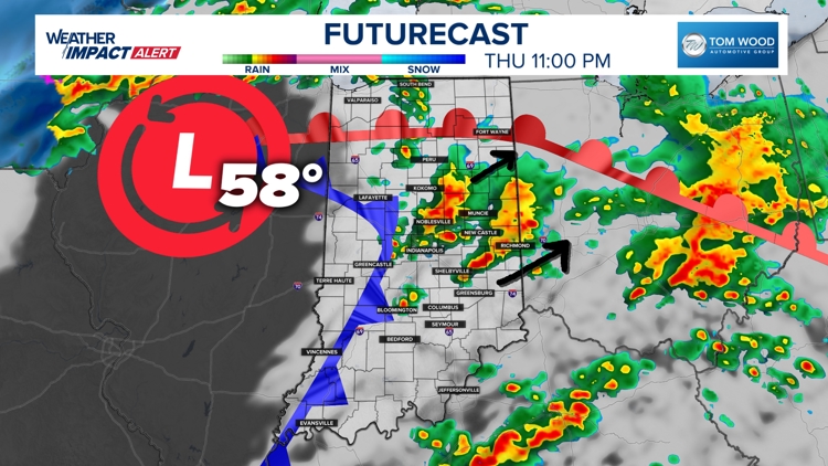 Tornado Watch expanded, storms increasing | Weather Impact Alert | wthr.com