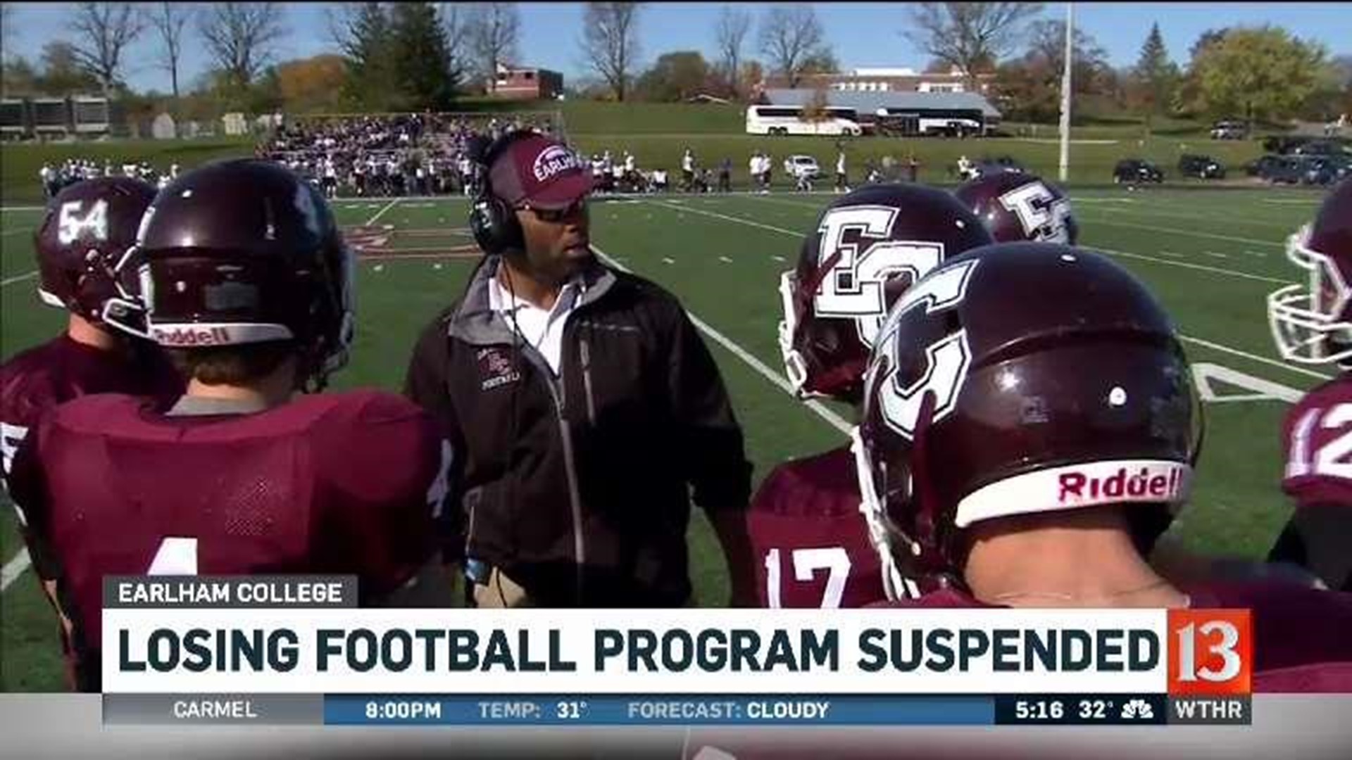 Losing football program suspended