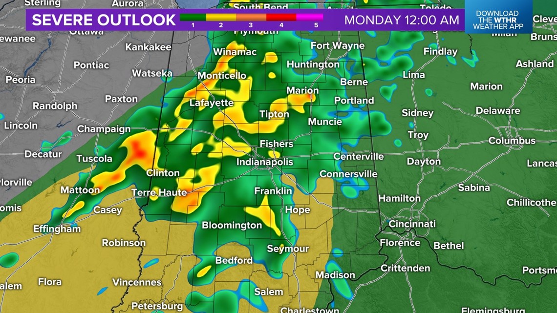 Live Doppler 13 Weather Blog: Heavy storms increase in western Indiana